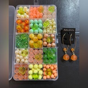 Craft Beads, MELON BALLS - CHILLED, Jewelry Supplies, loose bulk beads